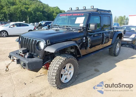 2020 Jeep Gladiator Sport S 4X4 from USA, damaged, VIN 1C6HJTAG2LL208744
